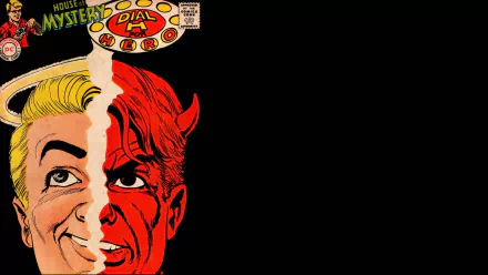 Comic House of Mystery HD Desktop Wallpaper | Background Image