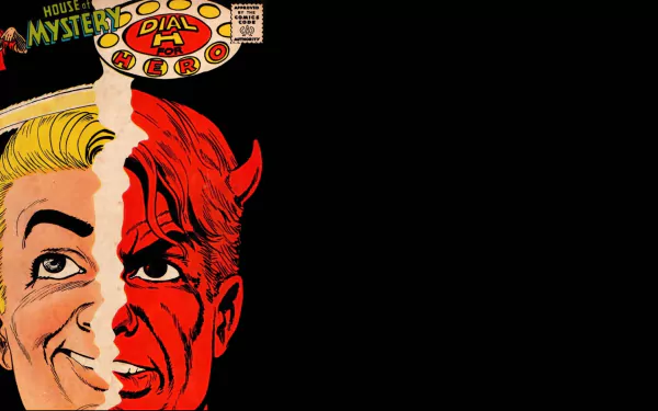 Comic House of Mystery HD Desktop Wallpaper | Background Image