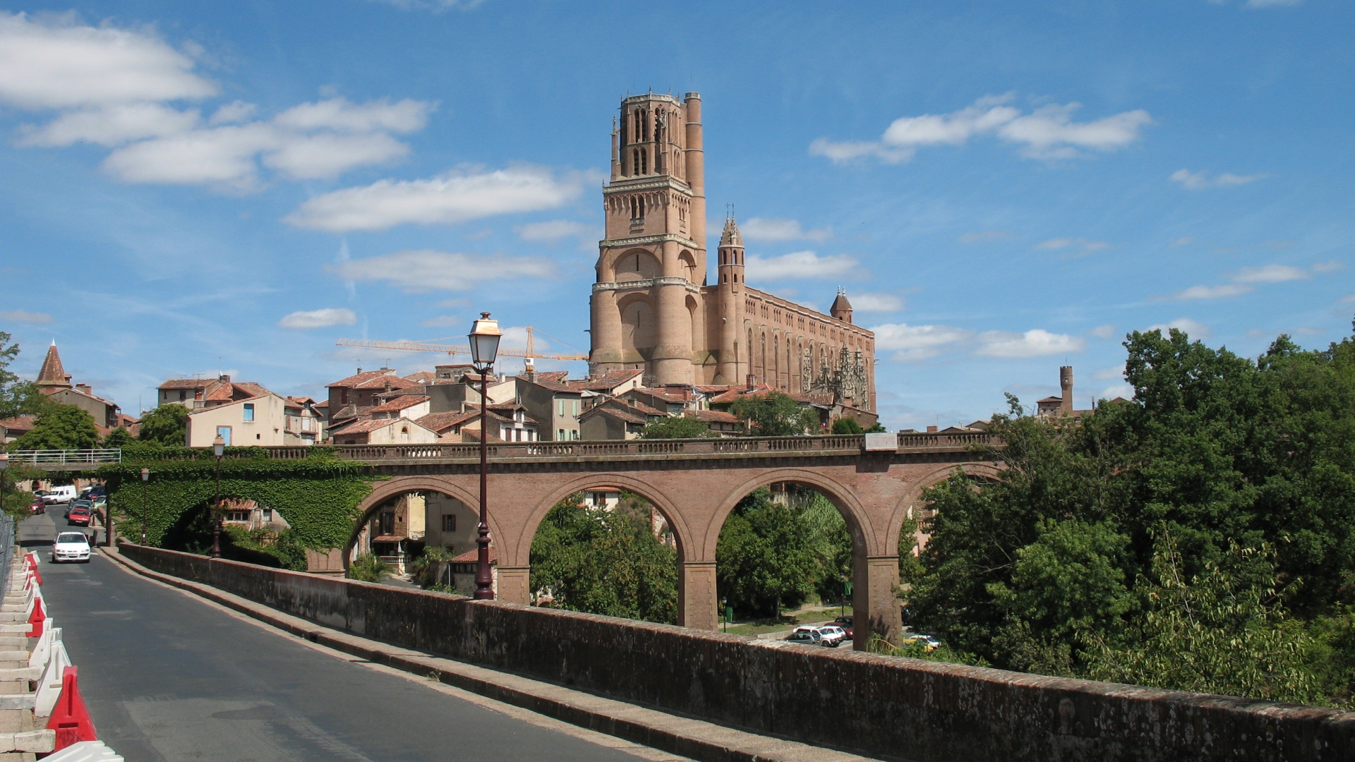 Religious Albi Cathedral HD Wallpaper | Background Image