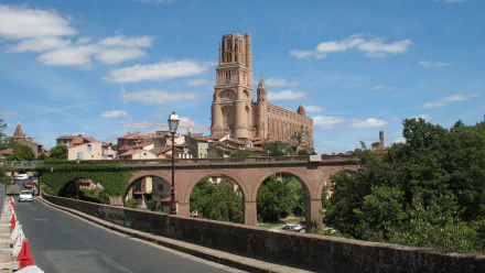 religious albi cathedral HD Desktop Wallpaper | Background Image