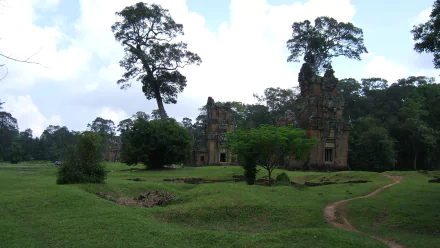 religious Angkor Thom HD Desktop Wallpaper | Background Image