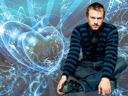 Celebrity Heath Ledger HD Desktop Wallpaper | Background Image