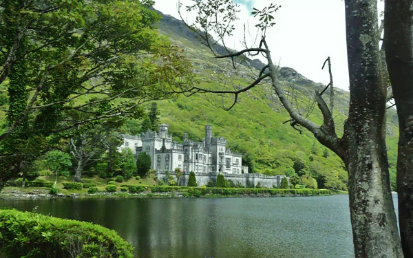 religious Kylemore Abbey HD Desktop Wallpaper | Background Image
