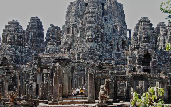 religious Angkor Thom HD Desktop Wallpaper | Background Image
