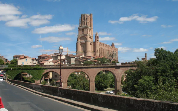 religious albi cathedral HD Desktop Wallpaper | Background Image