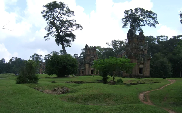 religious Angkor Thom HD Desktop Wallpaper | Background Image