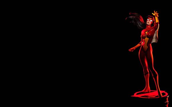 Comic Spider-Woman HD Desktop Wallpaper | Background Image