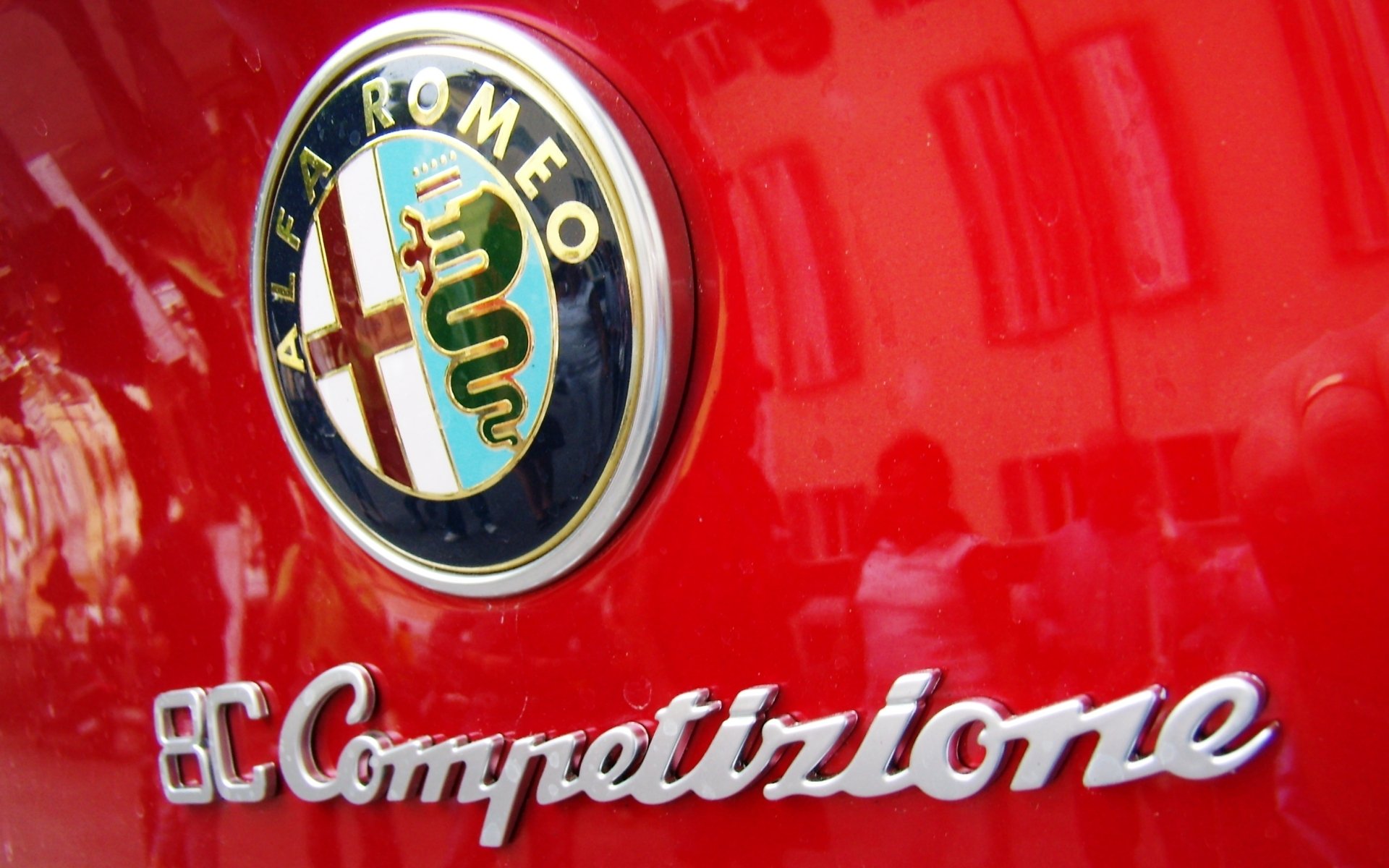 Download Vehicle Alfa Romeo 8C Competizione HD Wallpaper