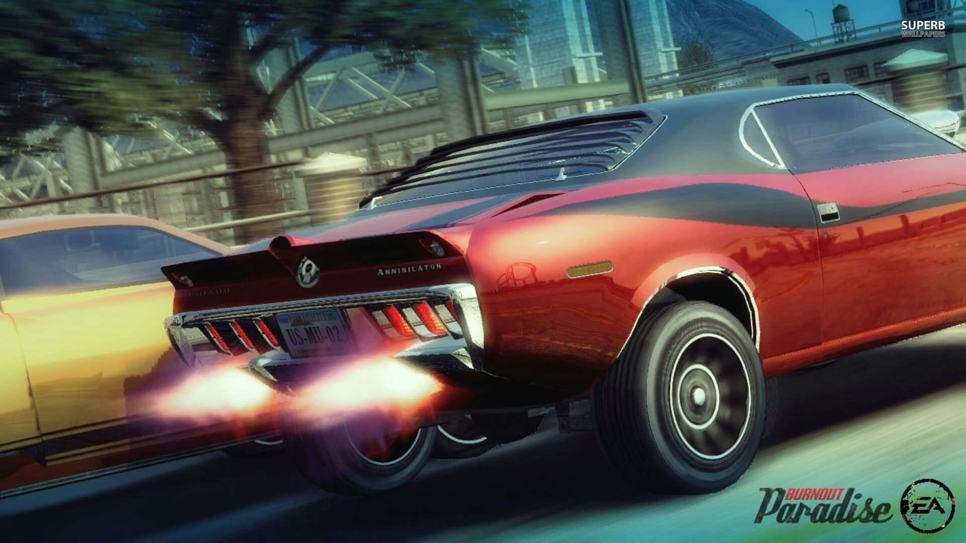 Burnout Paradise HD Wallpaper: High-Speed Thrills Await