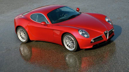 vehicle Alfa Romeo 8C Competizione HD Desktop Wallpaper | Background Image