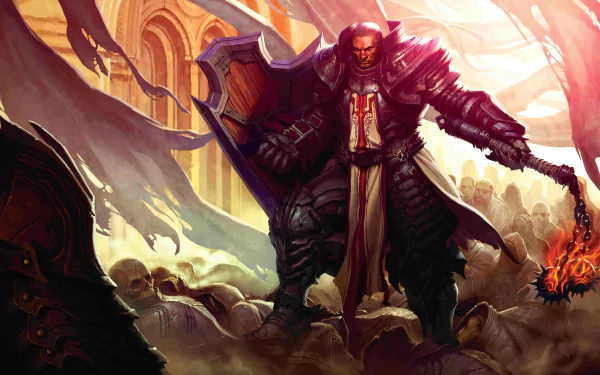 Crusader (Diablo III) video game Diablo III: Reaper Of Souls HD Desktop Wallpaper | Background Image