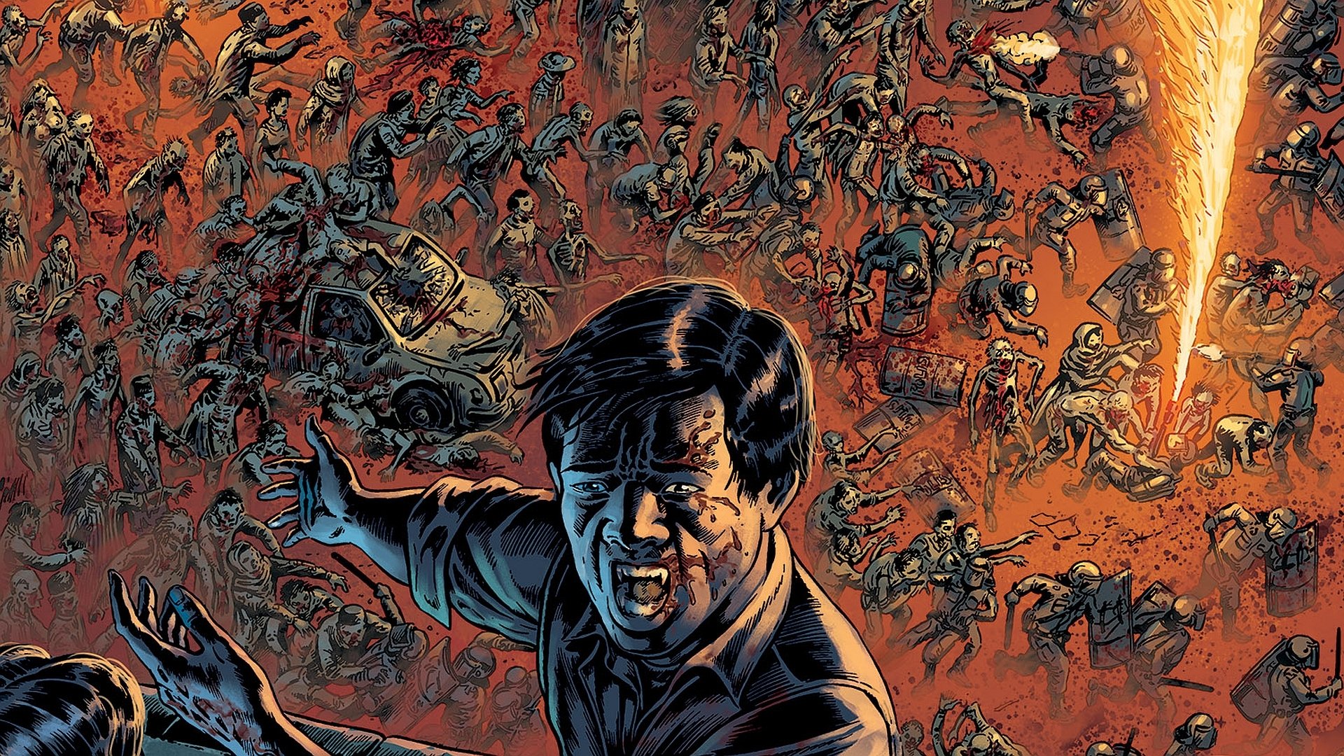 Download Comic The Extinction Parade HD Wallpaper