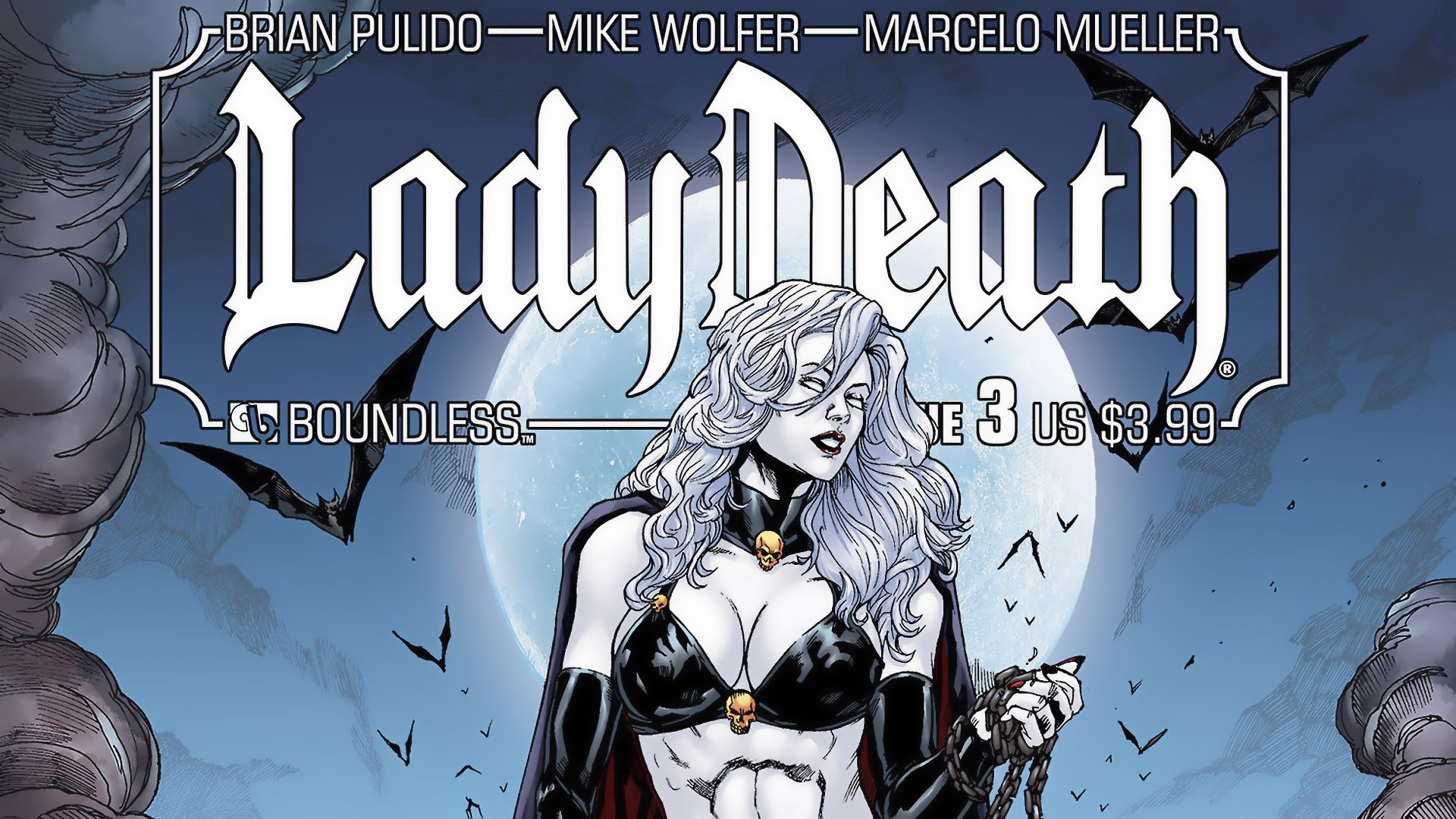 Download Comic Lady Death HD Wallpaper