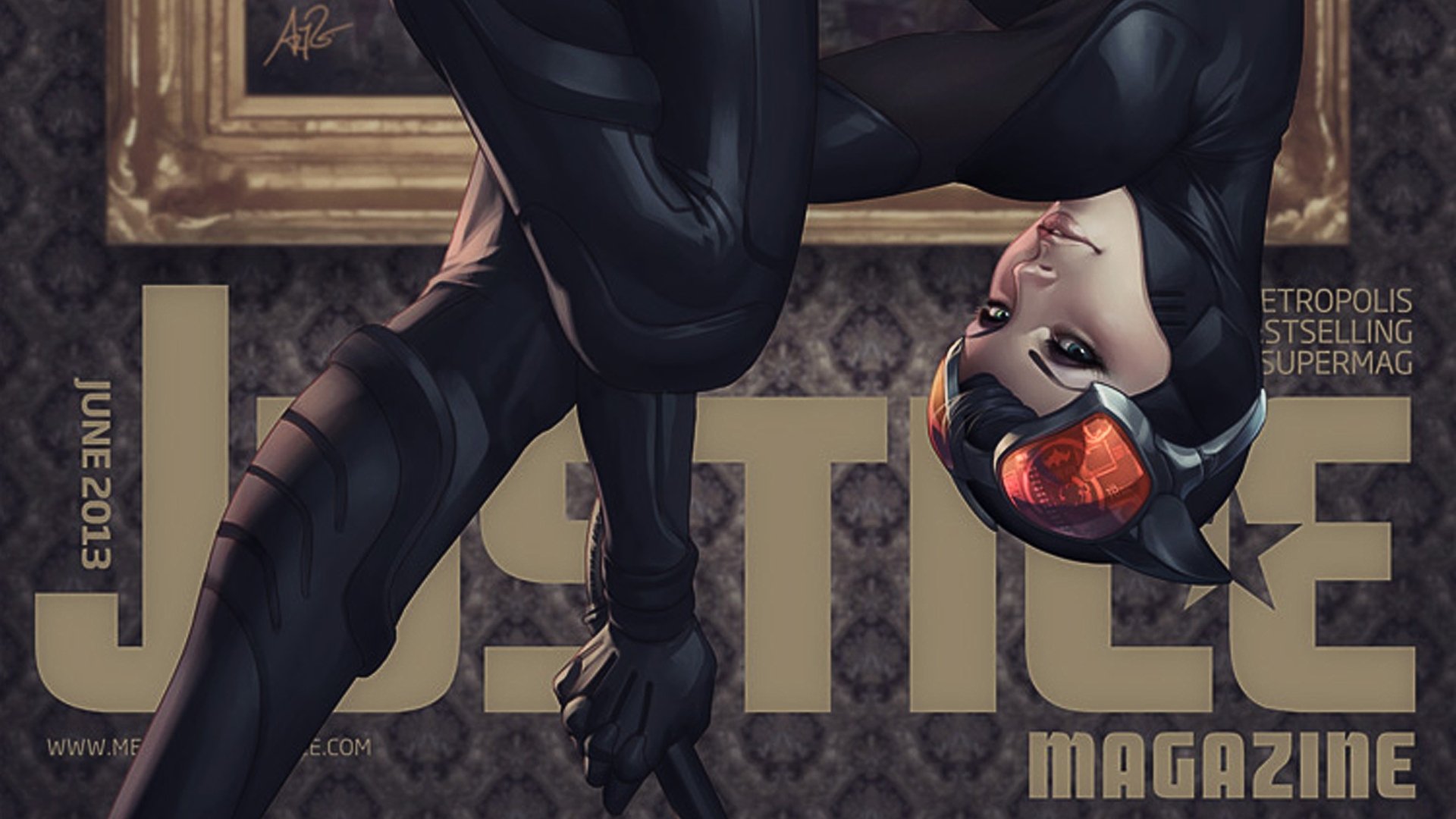 Download DC Comics Catwoman Comic Justice HD Wallpaper