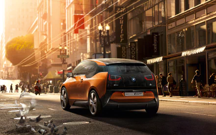 BMW vehicle BMW i3 Coupe Concept HD Desktop Wallpaper | Background Image