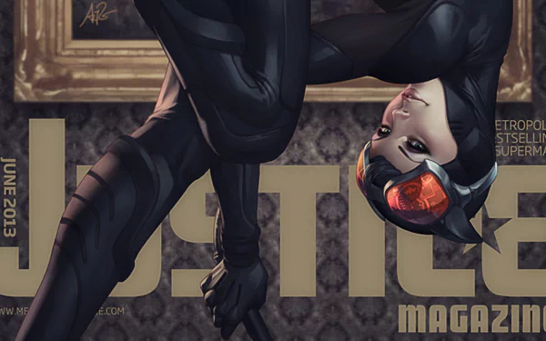 DC Comics Catwoman Comic justice HD Desktop Wallpaper | Background Image