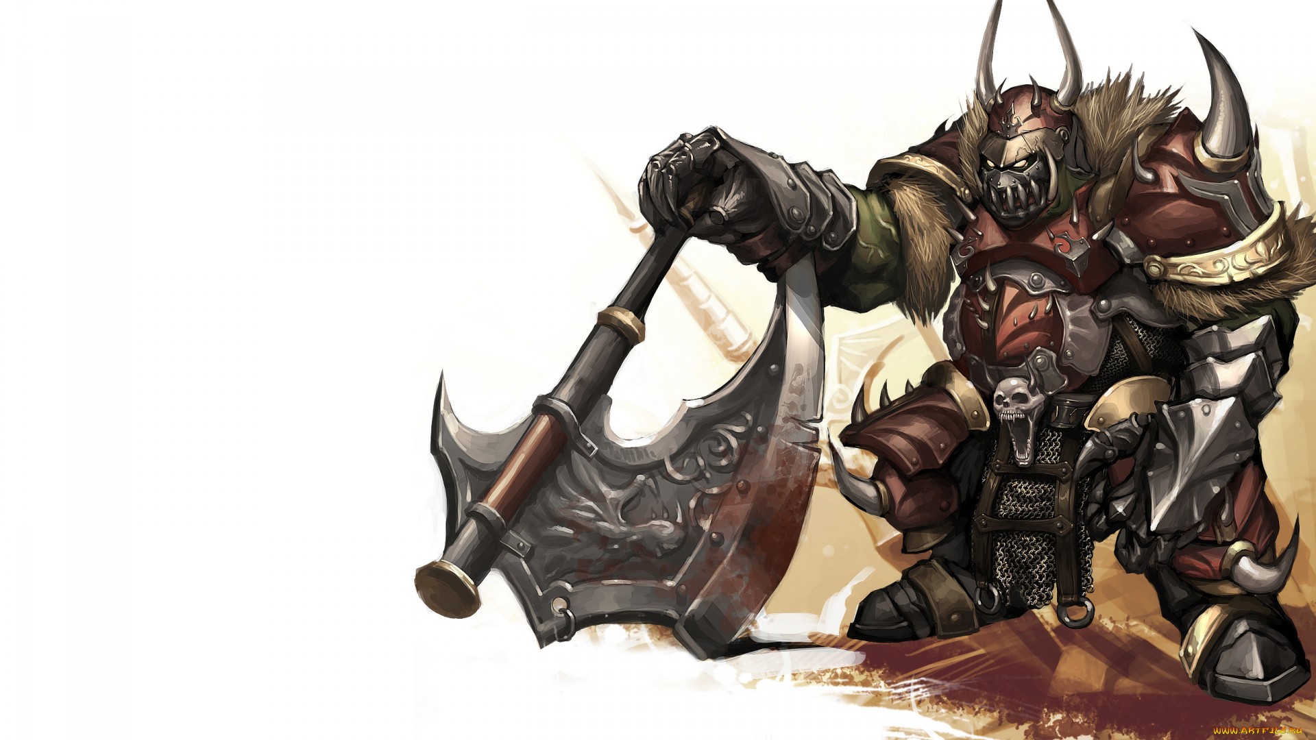 Fantasy Orc HD Wallpaper | Background Image