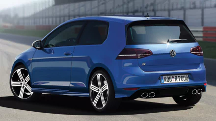 vehicle Volkswagen Golf R HD Desktop Wallpaper | Background Image