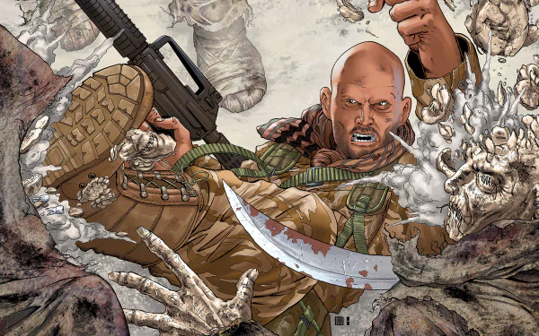 Comic stitched HD Desktop Wallpaper | Background Image