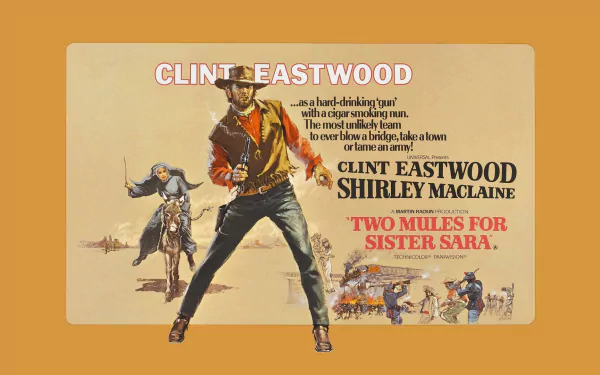 movie two mules for sister sara HD Desktop Wallpaper | Background Image