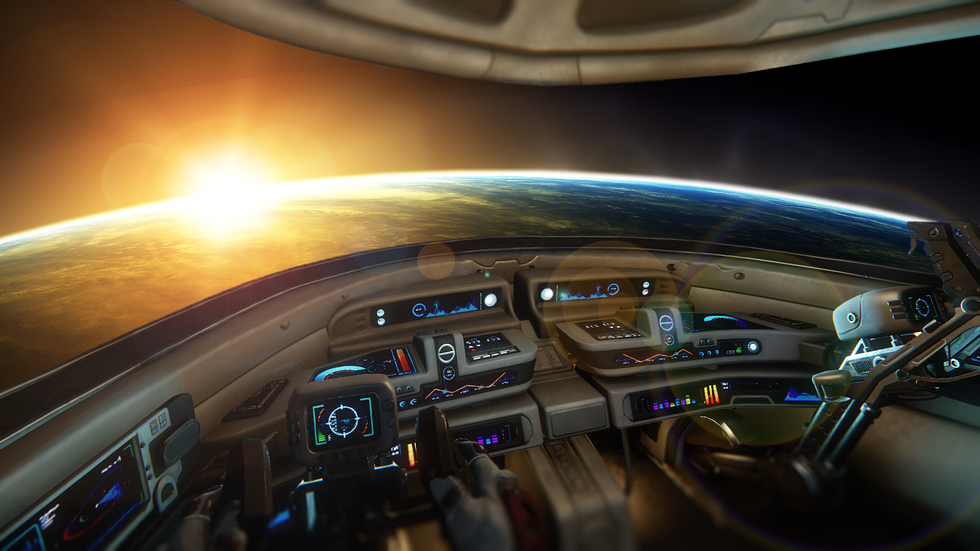 Updated Freelancer Cockpit Hd Wallpaper Background Image 19x1080