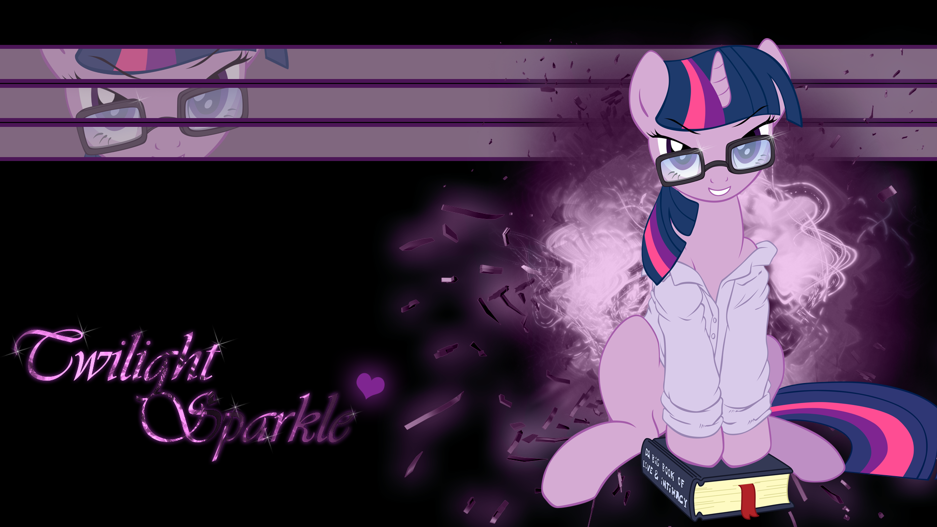 Download My Little Pony Vector Twilight Sparkle TV Show My Little Pony:  Friendship Is Magic HD Wallpaper by BlueDragonHans