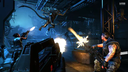 video game Aliens: Colonial Marines HD Desktop Wallpaper | Background Image