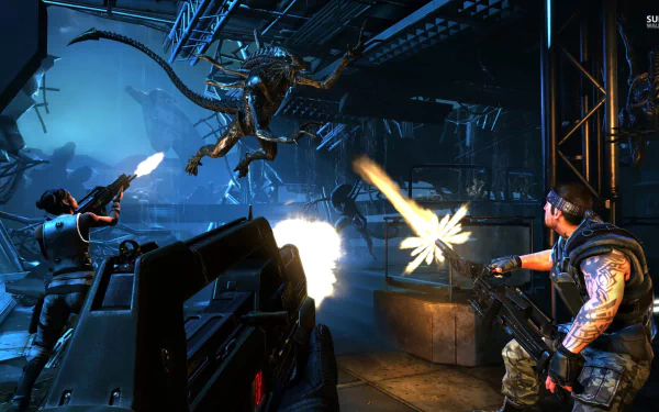 video game Aliens: Colonial Marines HD Desktop Wallpaper | Background Image