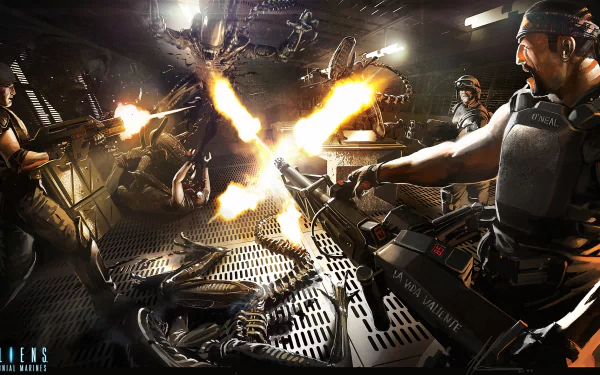 video game Aliens: Colonial Marines HD Desktop Wallpaper | Background Image