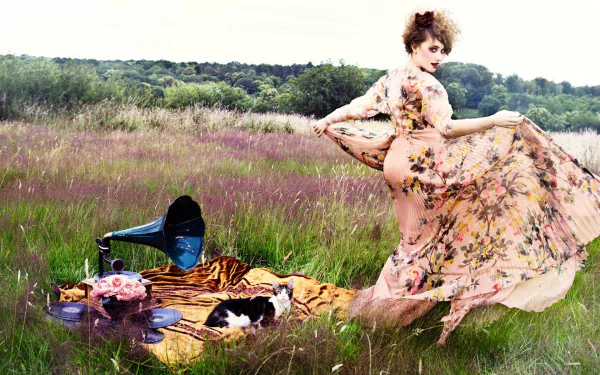 Belgian actress woman déborah françois HD Desktop Wallpaper | Background Image