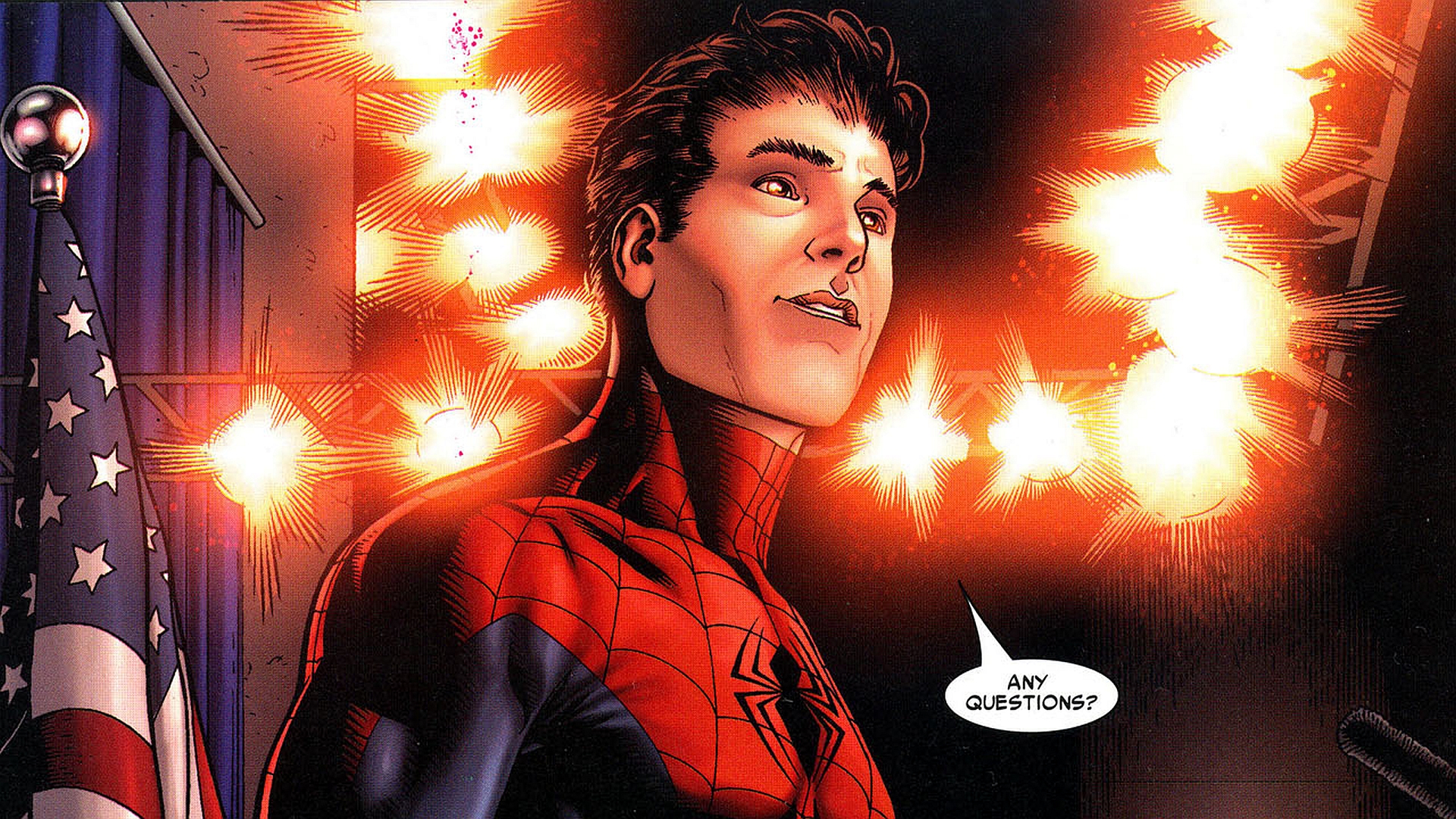 Download Comic Spider Man HD Wallpaper