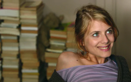 French actress Celebrity Melanie Laurent HD Desktop Wallpaper | Background Image