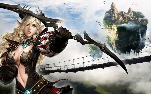 video game Atlantica Online HD Desktop Wallpaper | Background Image