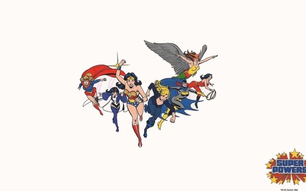 Comics Super League Supergirl Wonder Woman Hawkgirl Donna Troy Batgirl DC Comics Wonder Girl Black Canary Zatanna Shayera Hol Barbara Gordon Diana Prince HD Wallpaper | Background Image