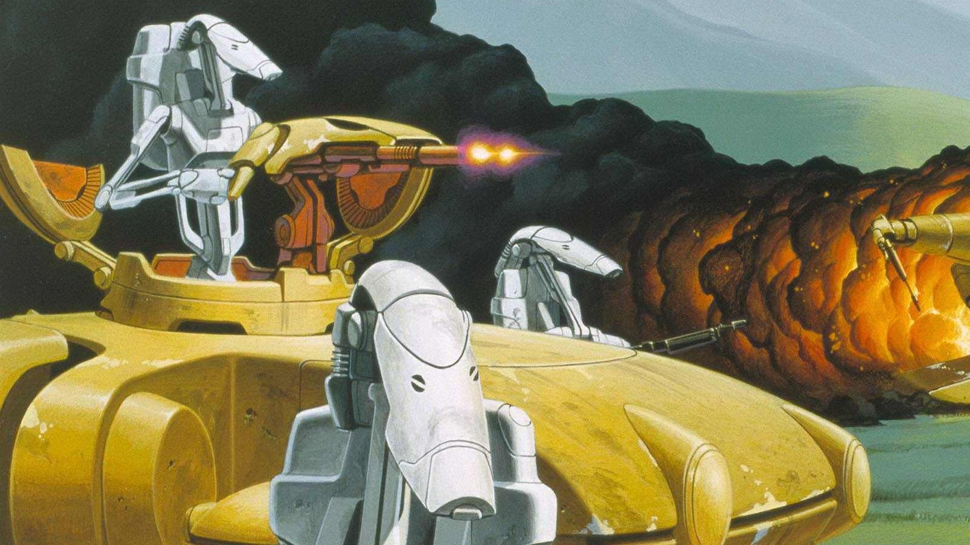 Download Battle Droid (Star Wars) Sci Fi Star Wars HD Wallpaper