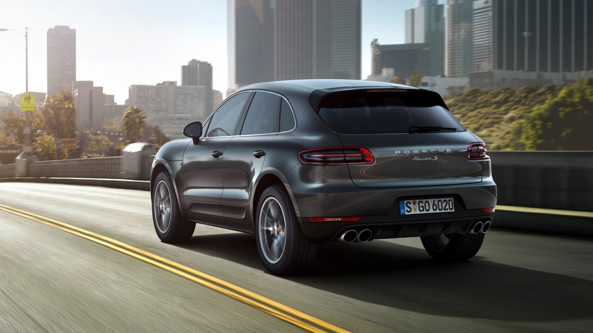 Download Vehicle Porsche Macan HD Wallpaper
