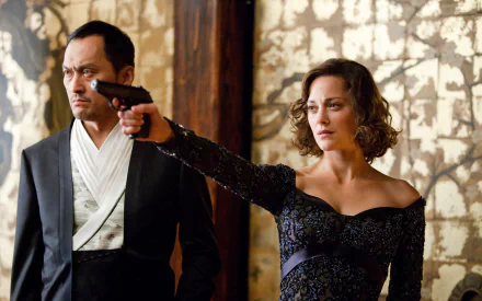 Saito (Inception) Ken Watanabe Marion Cotillard movie Inception HD Desktop Wallpaper | Background Image