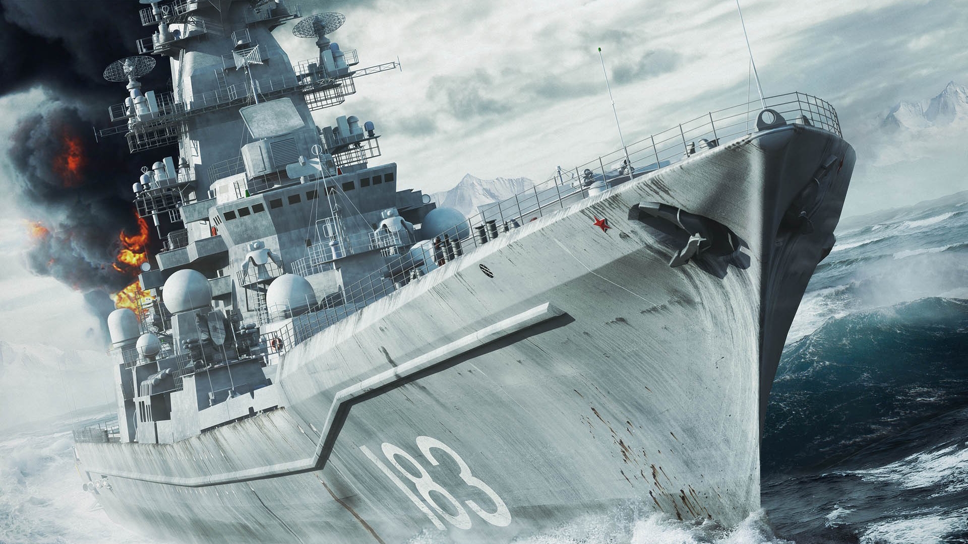 Video Game Naval War: Arctic Circle HD Wallpaper