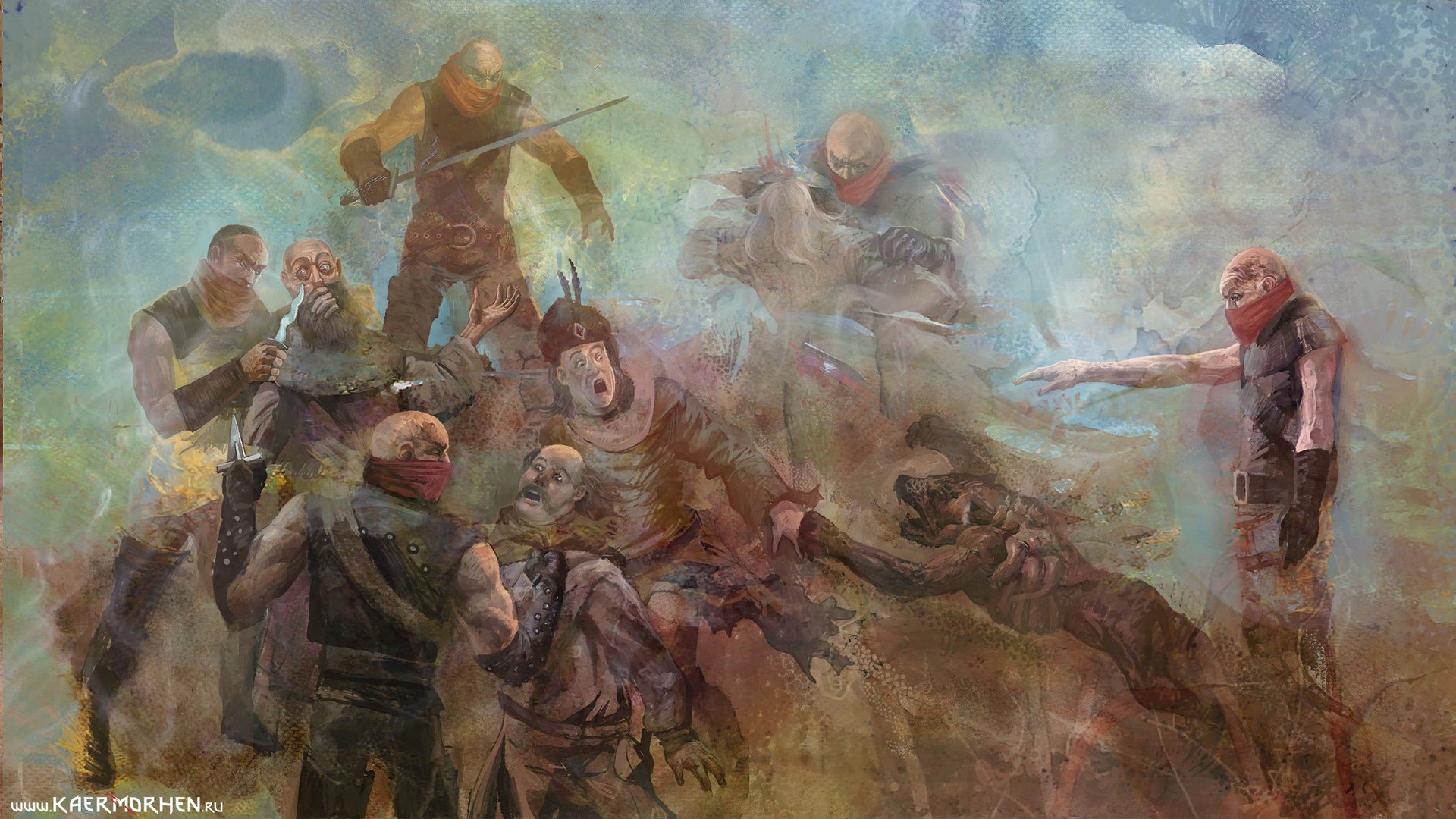 Download Video Game The Witcher HD Wallpaper by Vergilius