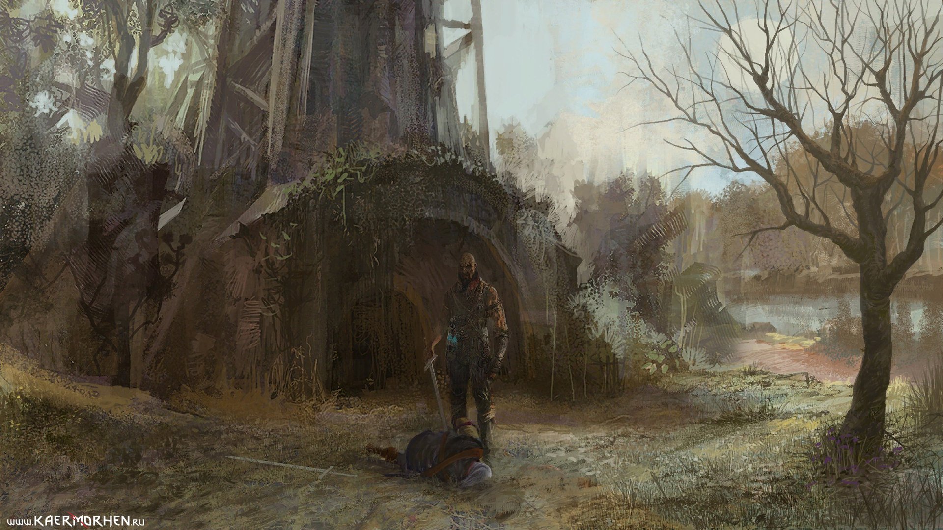 Download Video Game The Witcher HD Wallpaper by Vergilius