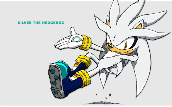 Silver the Hedgehog video game Sonic the Hedgehog (2006) HD Desktop Wallpaper | Background Image