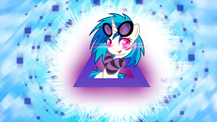 My Little Pony Vinyl Scratch vector DJ Pon-3 TV Show My Little Pony: Friendship Is Magic HD Desktop Wallpaper | Background Image