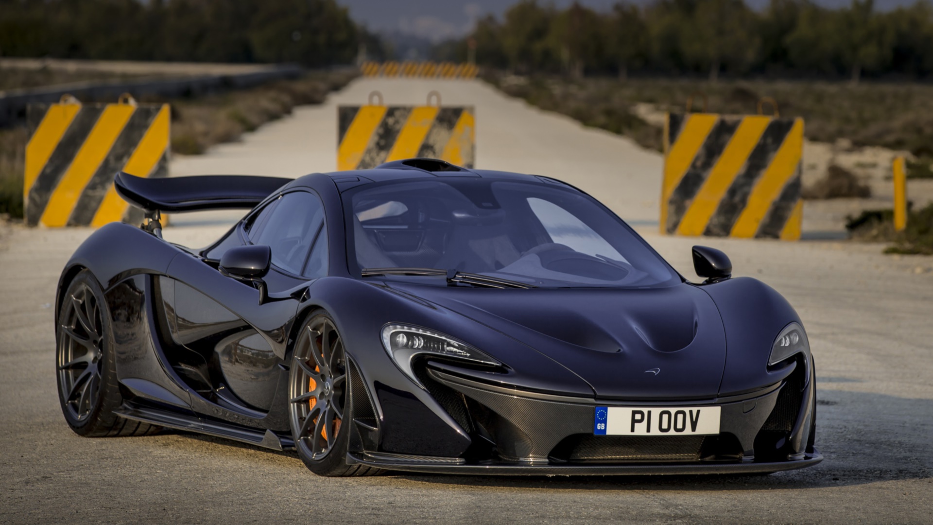 mclaren p1 black wallpaper hd