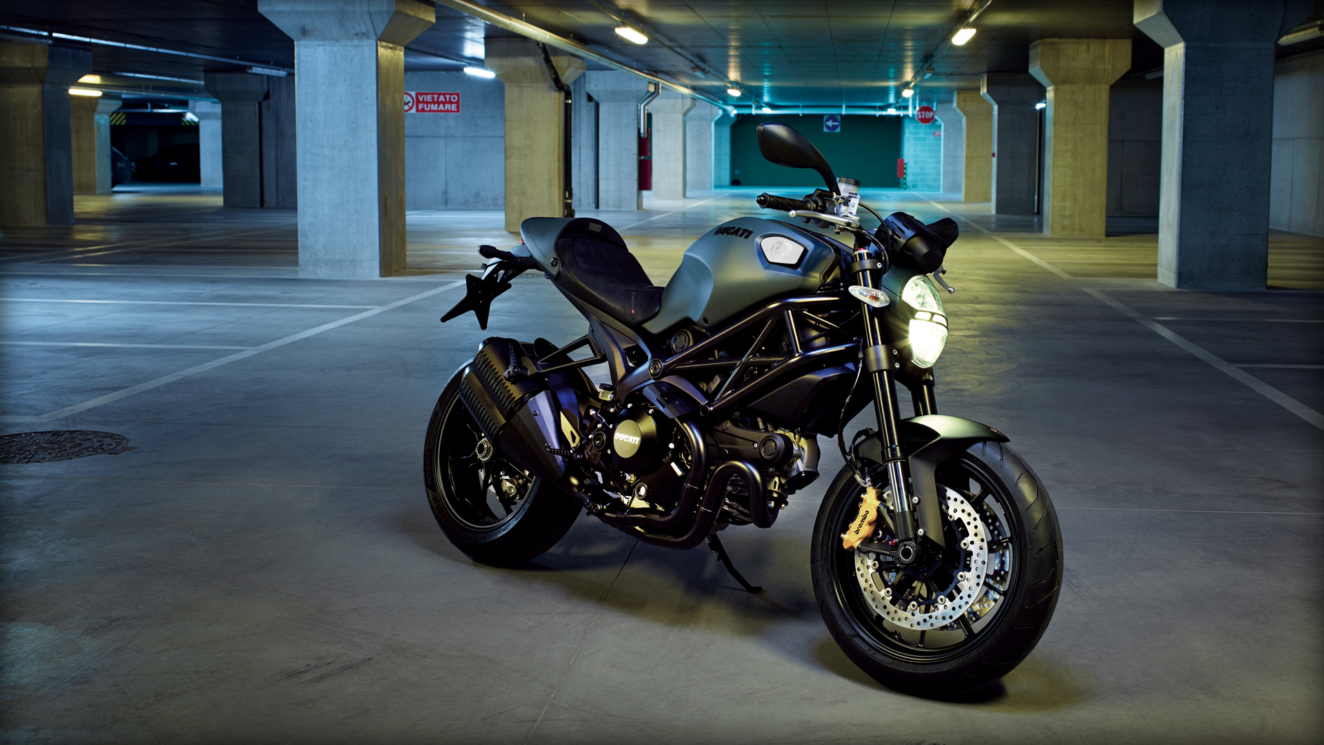 2 Ducati Monster 1200 HD Wallpapers Background Images 