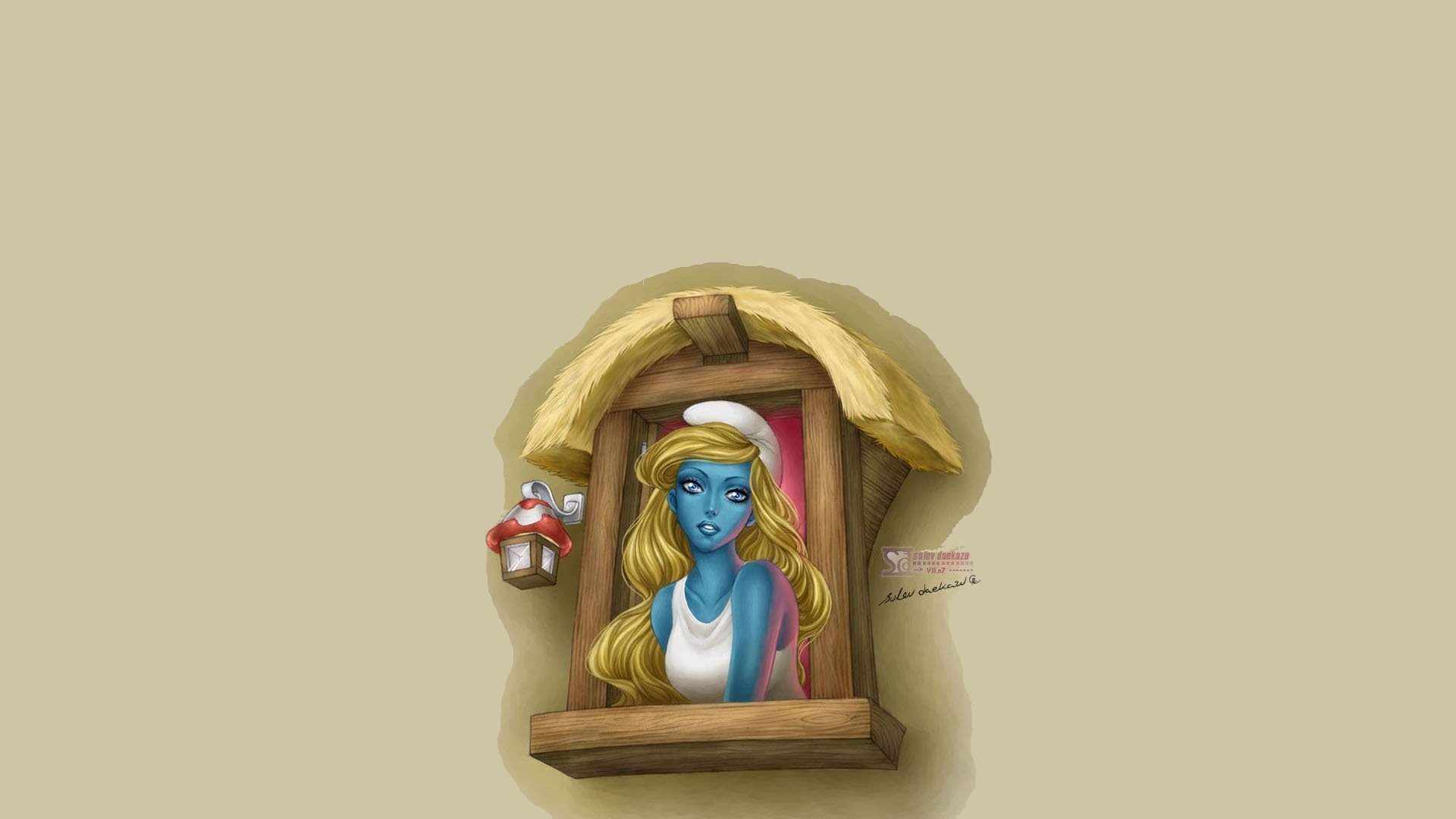 Download Comic The Smurfs HD Wallpaper