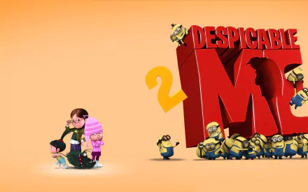 movie Despicable Me 2 HD Desktop Wallpaper | Background Image