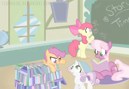 My Little Pony vector Cheerilee (My Little Pony) Sweetie Belle Scootaloo (My Little Pony) Apple Bloom TV Show My Little Pony: Friendship Is Magic HD Desktop Wallpaper | Background Image