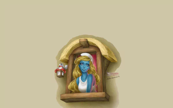 Comic The Smurfs HD Desktop Wallpaper | Background Image