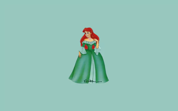 Ariel (The Little Mermaid) mermaid movie The Little Mermaid (1989) HD Desktop Wallpaper | Background Image