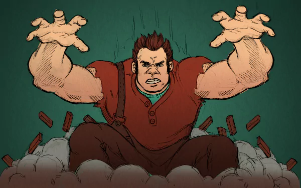 Ralph (Wreck-It Ralph) movie Wreck-It Ralph HD Desktop Wallpaper | Background Image